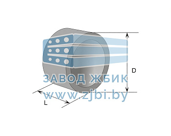 Блок № 17 (ЗК 9-100) под цилиндрические звенья