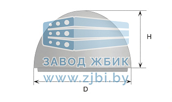 Ограничители парковки "Полусфера"