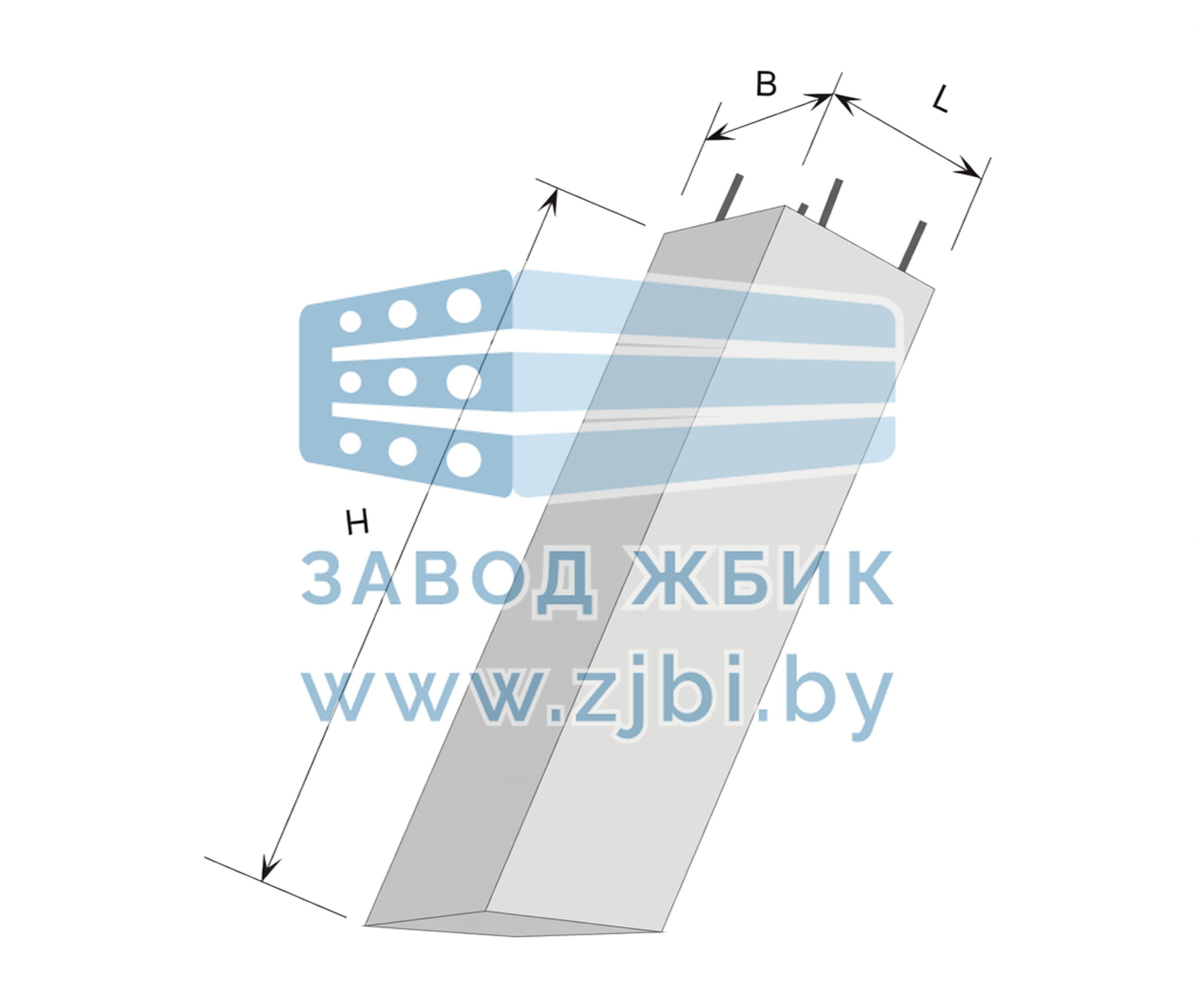 Стойка фундамента СФ 6-б