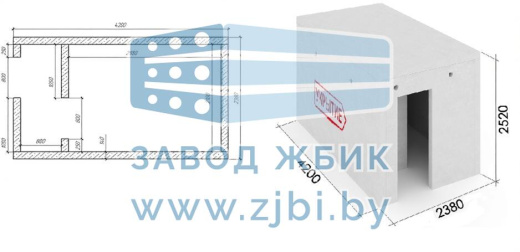 Укрытие защитное<div>Вариант 1</div>