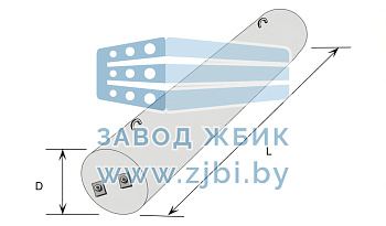 Фундаменты цилиндрические ФТ 34-102