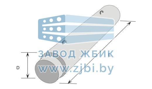 Фундаменты цилиндрические ФТ 34-250