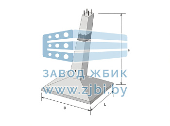 Фундаменты укороченные ФПС 5 А5