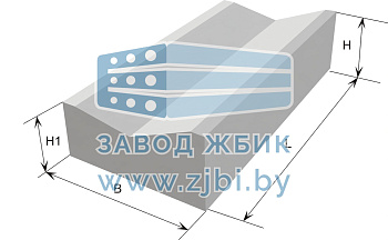 Лоток прикромочный Б 1-18-50