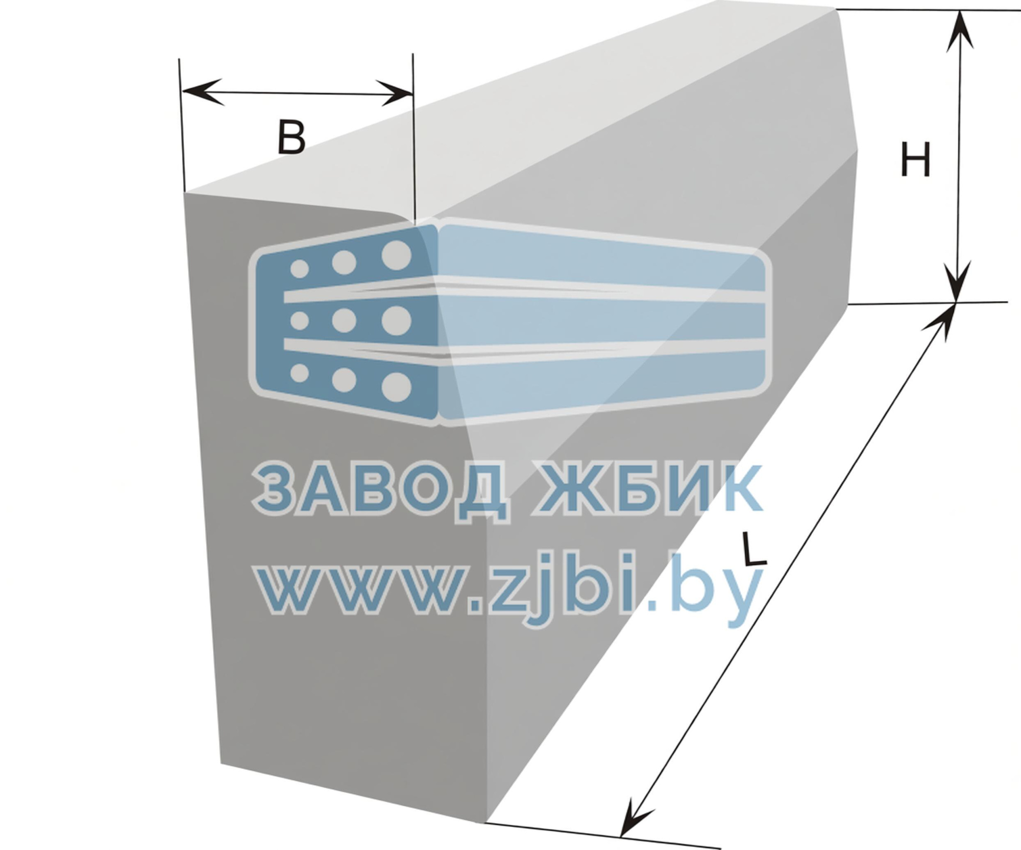 Блок лотка Б 5