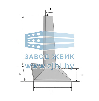 Грибовидные подножники Ф 3-1/5