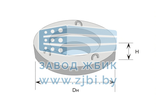  Подушка ЭЗК 20.01.00СБ Серия  МГНП-01-99